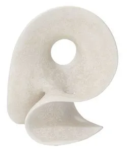 Product Image 1 for Amorphous Table Object, Small In Off White Resin from Jamie Young