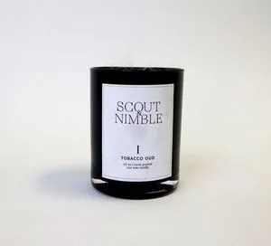 Product Image 1 for Scout & Nimble 10 oz. Black Frosted Tobacco Oud Candle from Paddywax