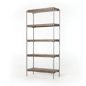Product Image 2 for Simien Bookshelf Gunmetal from Four Hands