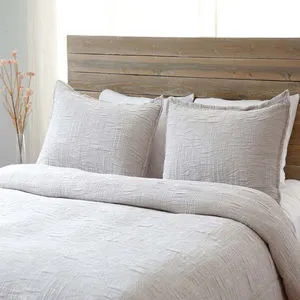 Product Image 1 for Harbour Cotton Queen Coverlet - Taupe from Pom Pom at Home