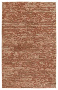 Product Image 1 for Pangia Handmade Abstract Rust/ Light Brown Area Rug from Jaipur