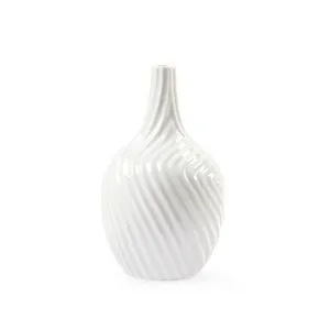 Product Image 1 for Dune White Glazed Porcelain Vase from Villa & House