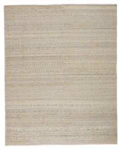 Product Image 3 for Arinna Hand-Knotted Tribal Beige/ Gray Rug from Jaipur