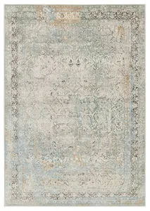 Product Image 2 for Thayer Medallion Green/ Light Gray Rug from Jaipur