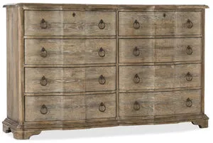 Product Image 1 for Boheme Poplar & Cedar Veneer Adante Dresser from Hooker Furniture