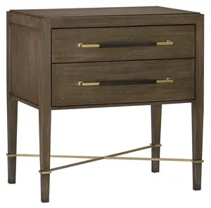 Product Image 1 for Verona Chanterelle Nightstand from Currey & Company