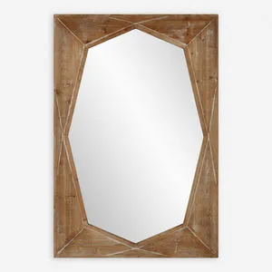 Product Image 1 for Marquise Natural Wood Mirror from Uttermost