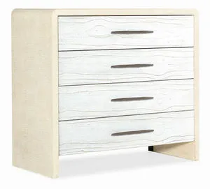 Product Image 1 for Cascade Four-Drawer Burlap Bachelors Chest from Hooker Furniture