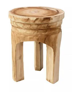 Product Image 1 for Mesa Wooden Accent Stool from Jamie Young