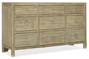 Product Image 1 for Surfrider Pecan & Cedar Nine-Drawer Dresser from Hooker Furniture
