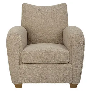 Product Image 4 for Teddy Latte Accent Chair from Uttermost