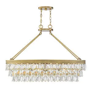 Product Image 1 for Windham 8 Light Linear Chandelier from Savoy House
