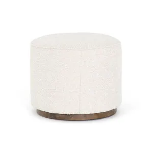 Product Image 4 for Sinclair Round Ottoman - Knoll Natural from Four Hands