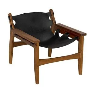 Product Image 3 for Nomo Chair, Teak with Leather from Noir
