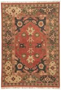 Product Image 3 for Artemis By Azra Hand Knotted Floral Red/ Black Area Rug from Jaipur