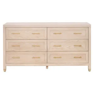 Product Image 1 for Stella 6-Drawer Light Honey Oak Double Dresser from Essentials for Living