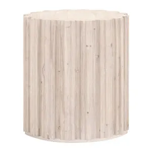 Product Image 1 for Roma White Wash Reclaimed Pine End Table from Essentials for Living