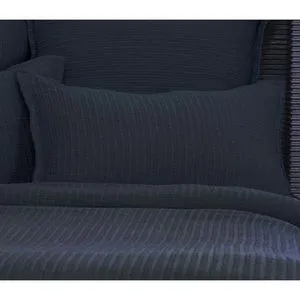 Product Image 3 for Chatham Navy Duvet from Pom Pom at Home