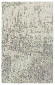 Product Image 3 for Absolon Handmade Abstract Taupe/ Green Area Rug from Jaipur