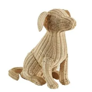 Product Image 1 for Potcake Wicker Dog from Chelsea House