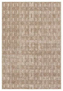 Product Image 1 for Gimeas Mid-Century-Modern-Inspired Gold/ Beige Rug - 18" Swatch from Jaipur