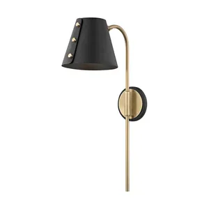 Product Image 1 for Meta 1 Light Wall Sconce With Plug from Mitzi