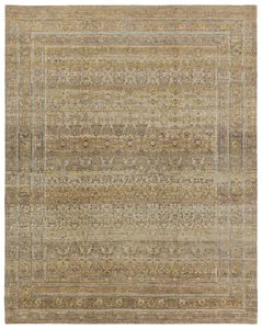 Product Image 1 for Ardith Hand Knotted Oriental Sage/Gray Rug from Jaipur