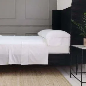 Product Image 1 for Como Ladder Stitch Cotton Sateen Pillowcase Set Of 2 from Pom Pom at Home