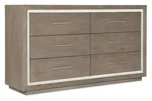 Product Image 1 for Serenity Mainstay Oak & Cedar Six Drawer Dresser from Hooker Furniture