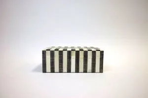 Product Image 1 for Trixie Large Black & White Striped Bone Box from A. Sanoma Inc