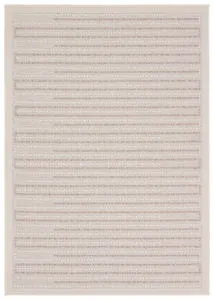 Product Image 1 for Theorem Indoor / Outdoor Striped Taupe / Cream Rug 8' x 10' from Jaipur