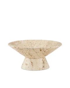 Product Image 7 for Lubo Travertine Bowl from Currey & Company