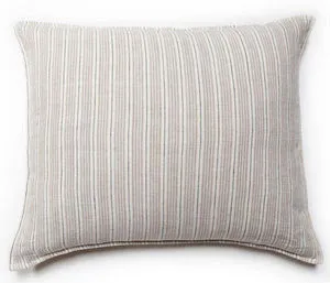 Product Image 1 for Newport 28" x 36" Large Decorative Bed Pillow with Insert - Natural / Midnight from Pom Pom at Home