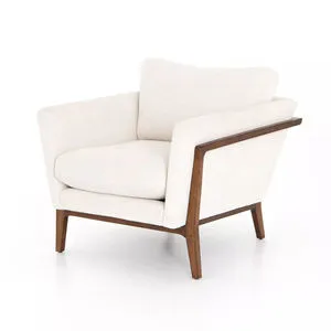 Product Image 5 for Dash Chair - Camargue Cream/Pecan from Four Hands