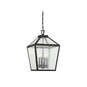 Product Image 1 for Woodstock 4 Light Outdoor Hanging Lantern from Savoy House