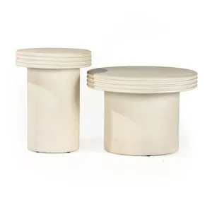 Product Image 1 for Grecia Outdoor End Table Set from Four Hands