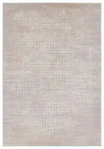 Product Image 1 for Chamisa Modern Abstract Beige/ Gray Rug - 2'6" x 10' from Jaipur