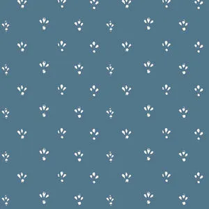 Product Image 1 for Fleur Blue Salt Removable Peel & Stick Wallpaper from Mitchell Black