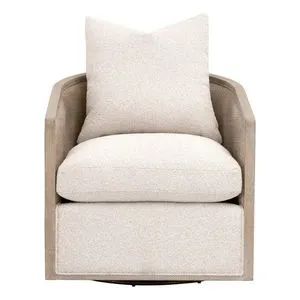 Product Image 1 for McGuire Swivel Club Chair from Essentials for Living