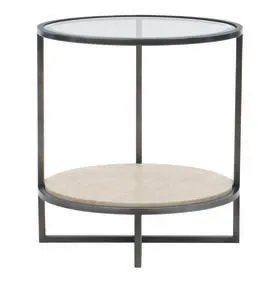 Product Image 2 for Harlow Metal Round Chairside Table from Bernhardt Furniture