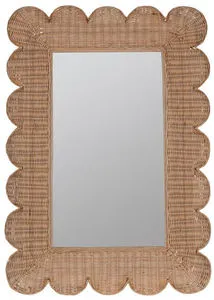 Product Image 1 for Bella Woven Rattan Wall Mirror from Cooper Classics