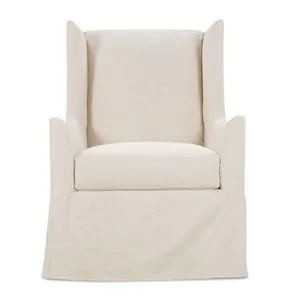 Product Image 1 for Ellory Slipcover Swivel Chair from Rowe Furniture