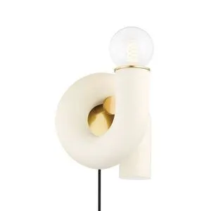 Product Image 1 for Jolie Sculptural Portable Wall Sconce from Mitzi