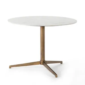 Product Image 4 for Helen Round Bistro Table Polished White from Four Hands