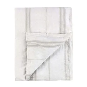 Product Image 1 for Jayson Linen Cashmere Gray Stripe Duvet from Classic Home Furnishings