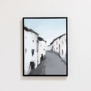Product Image 4 for Greecian Streets I Framed Artwork from Leftbank