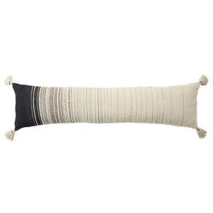 Product Image 2 for Sabir Striped Cream/ Black Down Pillow from Jaipur