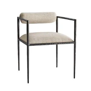 Product Image 6 for Barbana Gray Textured Pewter Chair from Arteriors