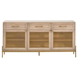 Product Image 1 for Dwell Light Honey Oak Media Sideboard from Essentials for Living
