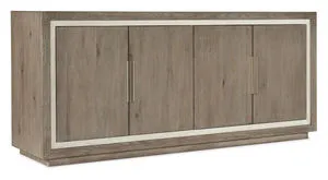 Product Image 1 for Serenity Tulum Oak Veneer Grey Media Storage Cabinet from Hooker Furniture